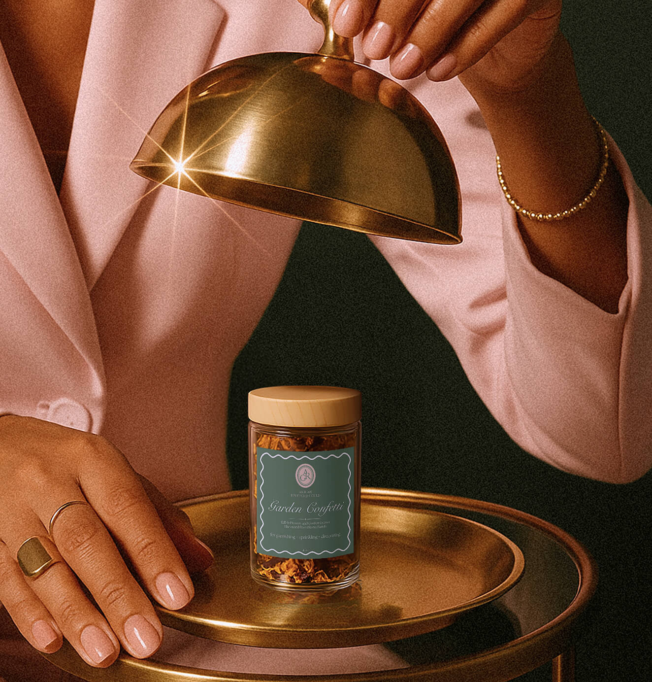 A stylish presentation of Akilah Releford’s mini case study featuring brand visuals, modern typography, and a clean design layout.