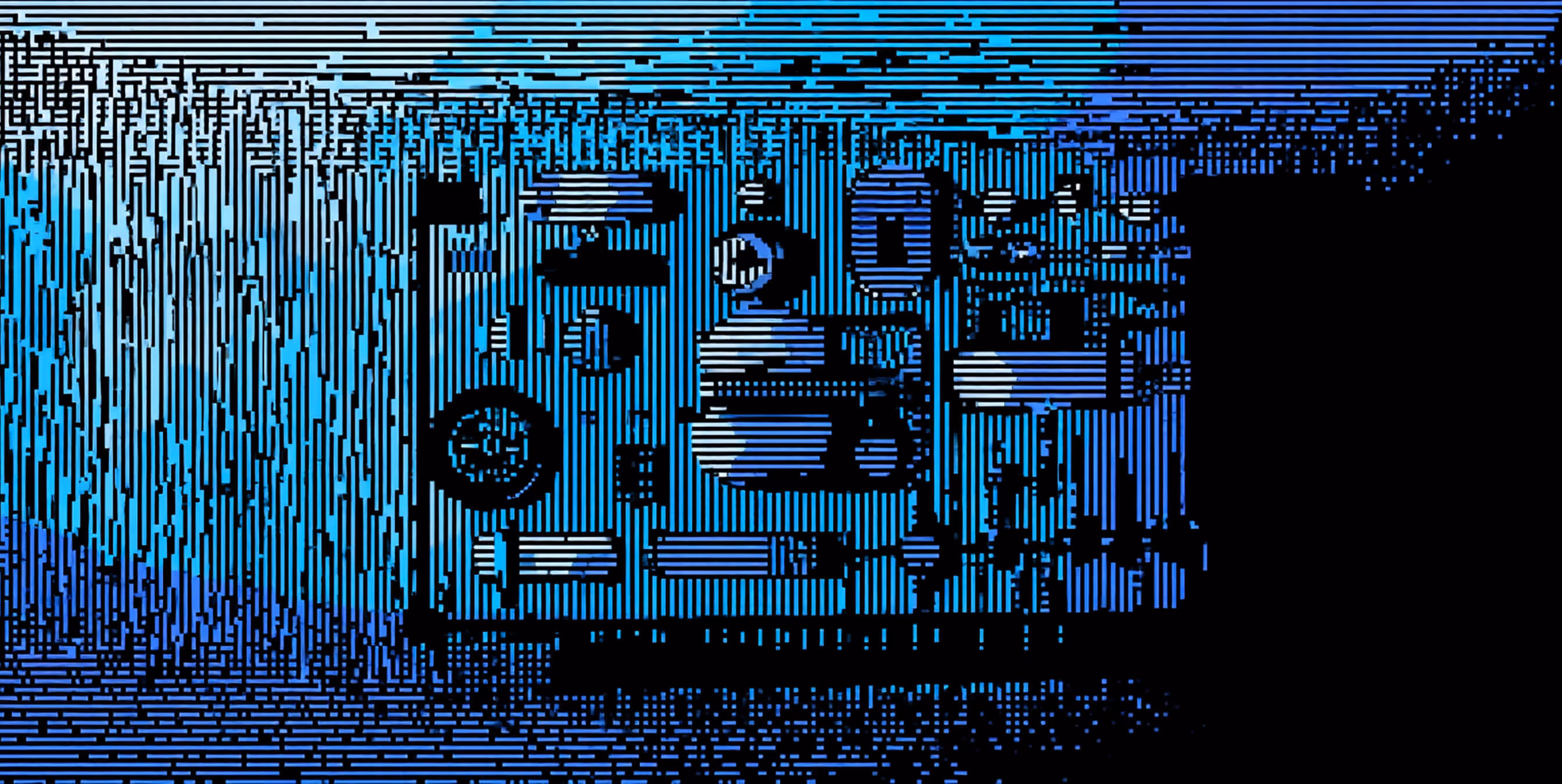 Abstract image of digital machinery and components arranged in a circuit-like layout, symbolizing technical infrastructure and system functionality.
