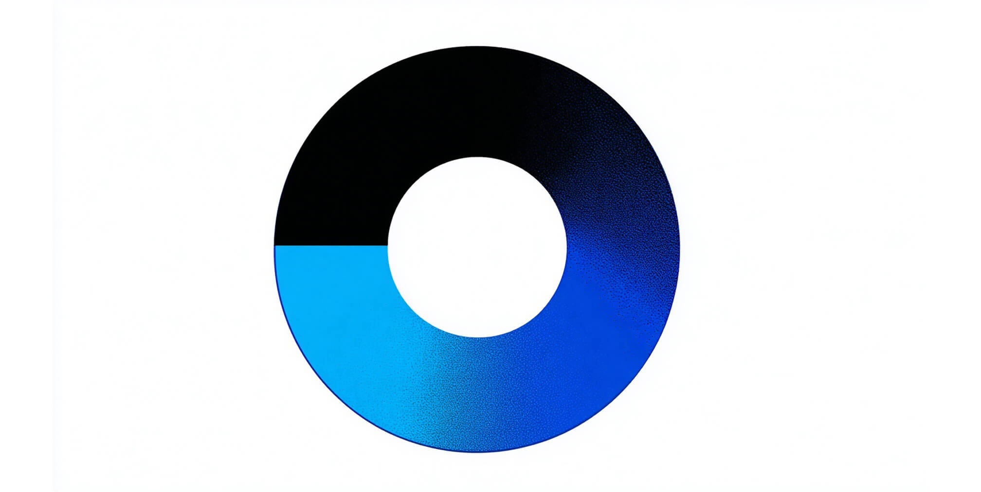 Three abstract human silhouettes in different shades of blue, representing segmented customer audiences.