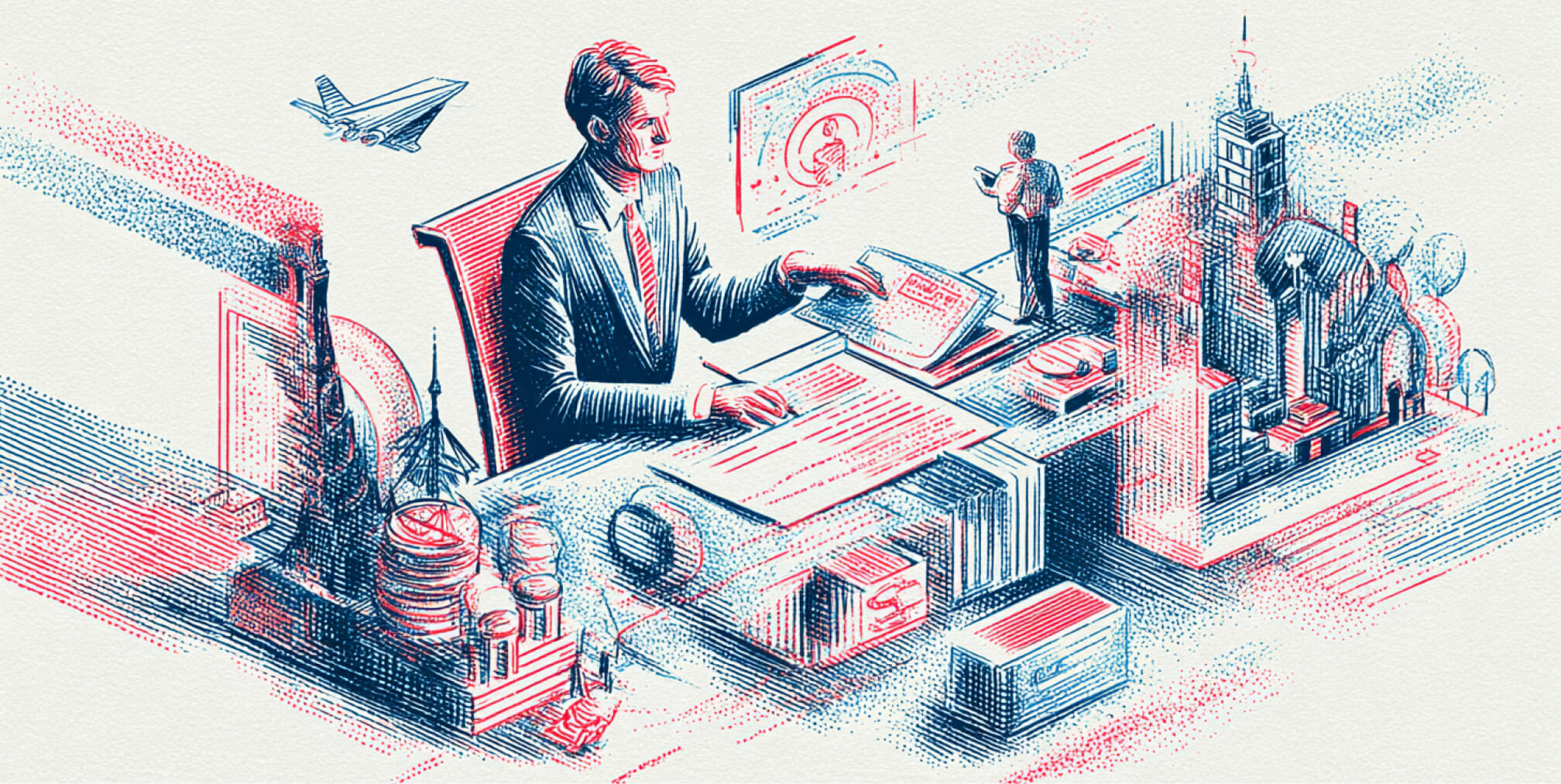 Executive overseeing a digital business ecosystem with global infrastructure and analytics, representing venture capital leadership, strategic investments, and innovation-driven growth.