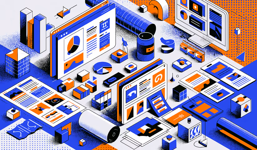 Collection of website layouts, design systems, dashboards, and digital assets representing custom Shopify design, branding consistency, and scalable ecommerce development.