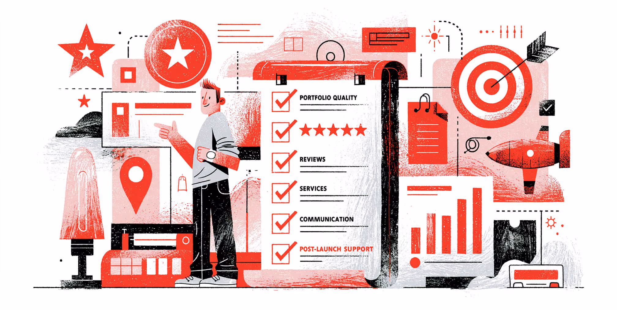 Shopify expert evaluation checklist and performance metrics.
