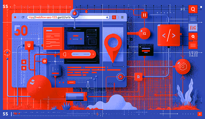 Webflow URL structure and search optimization.