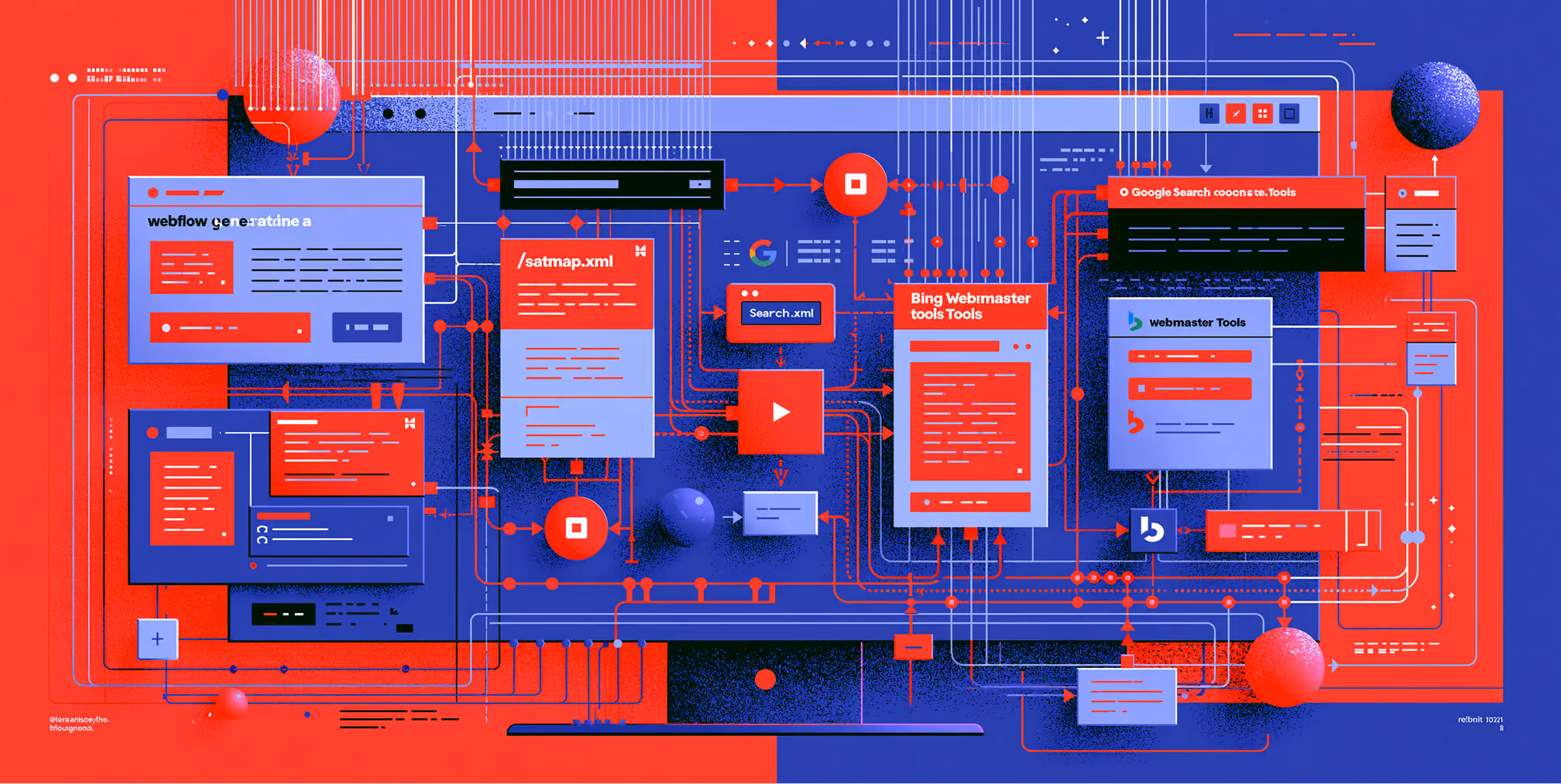Sitemap submission to search engine webmaster tools.