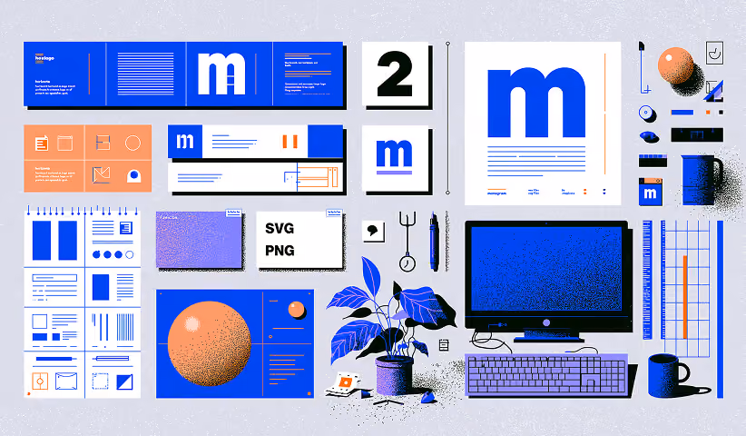 Visual identity system with logo, packaging, and digital mockups.