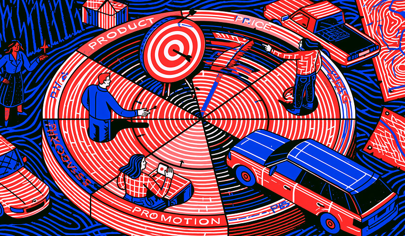 Content marketing workflow guiding teams from campaign planning and asset creation to publishing and ongoing optimization.