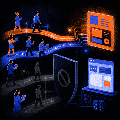 Some professional ChatGPT users reaching ads while others remain on ad-free account paths.