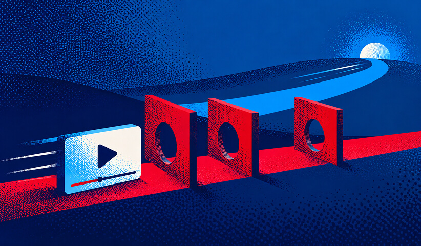 A SaaS video is delayed by multiple approval stages while the product continues to change.