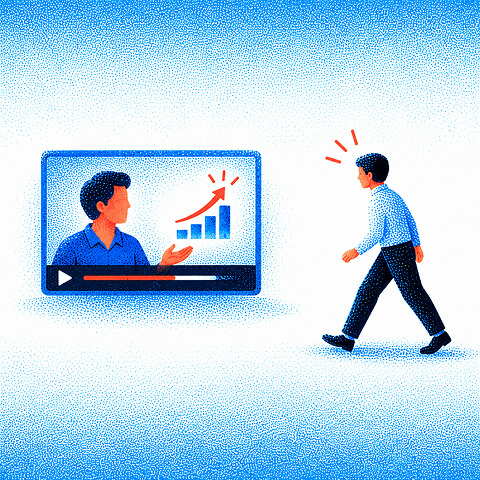 A customer testimonial gives a prospective SaaS buyer proof before the final decision.