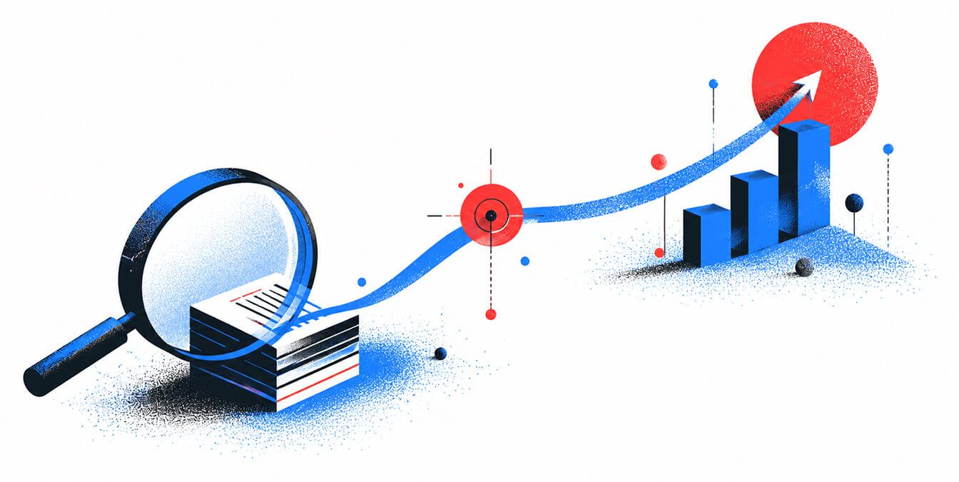 B2B thought leadership strategy progressing from brand audit to focused positioning and measurable ROI.