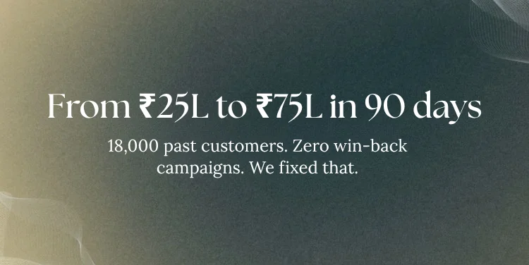 ₹25L to ₹75L in 90 Days