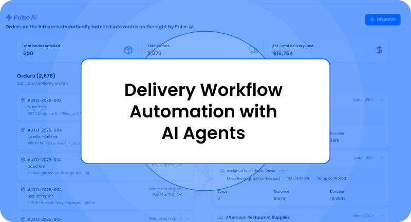 Burq blog: Delivery workflow automation with AI agents