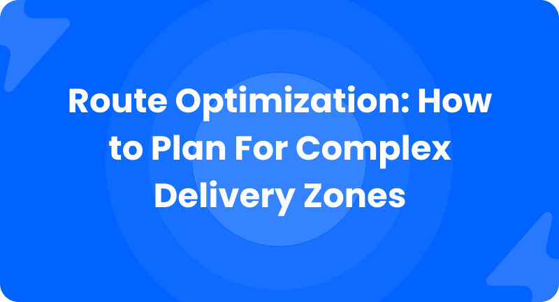 route optimizatoin