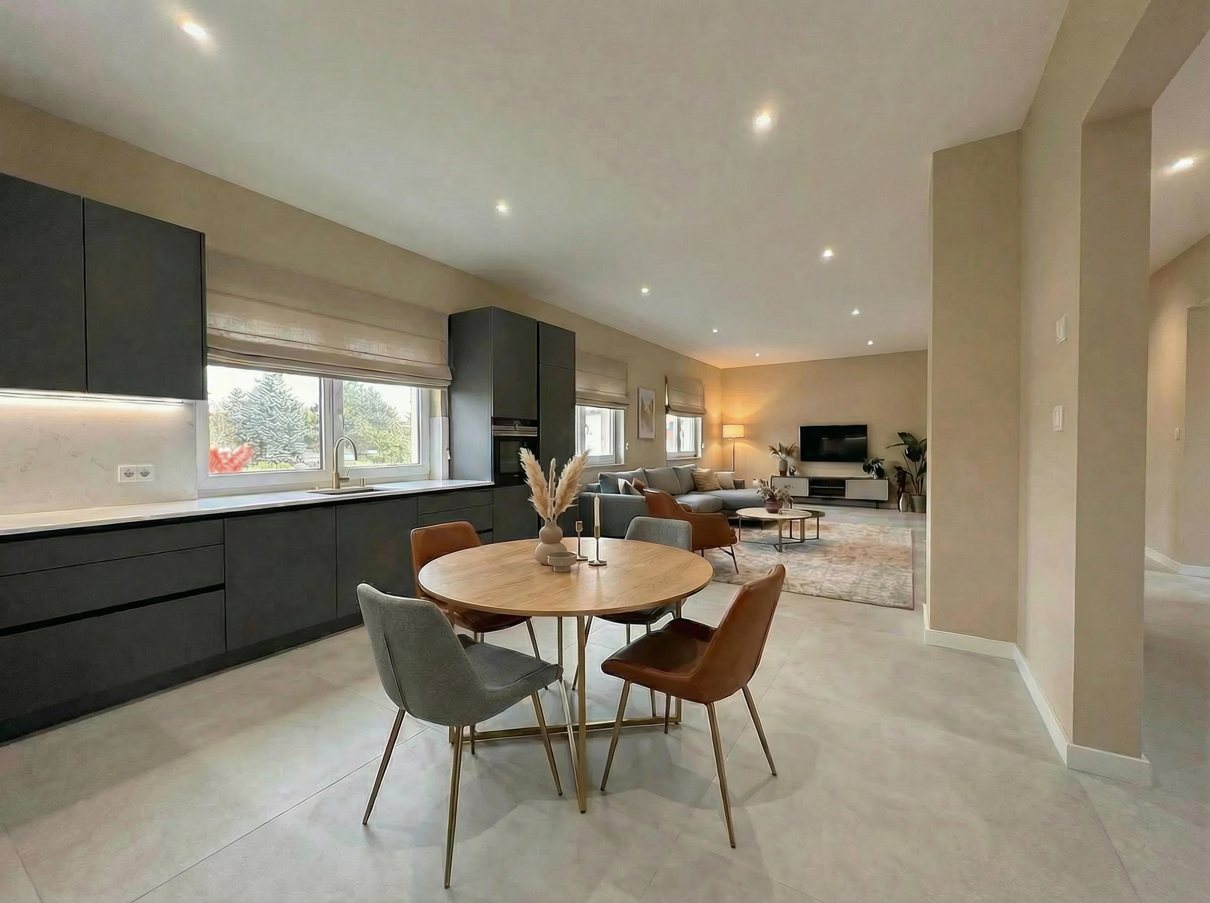 So könnte Ihr Wohn- Essbereich aussehen