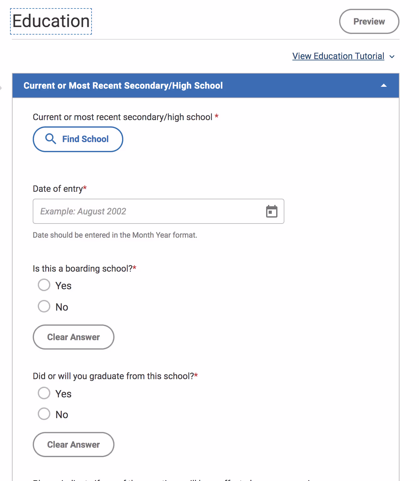 Education Details