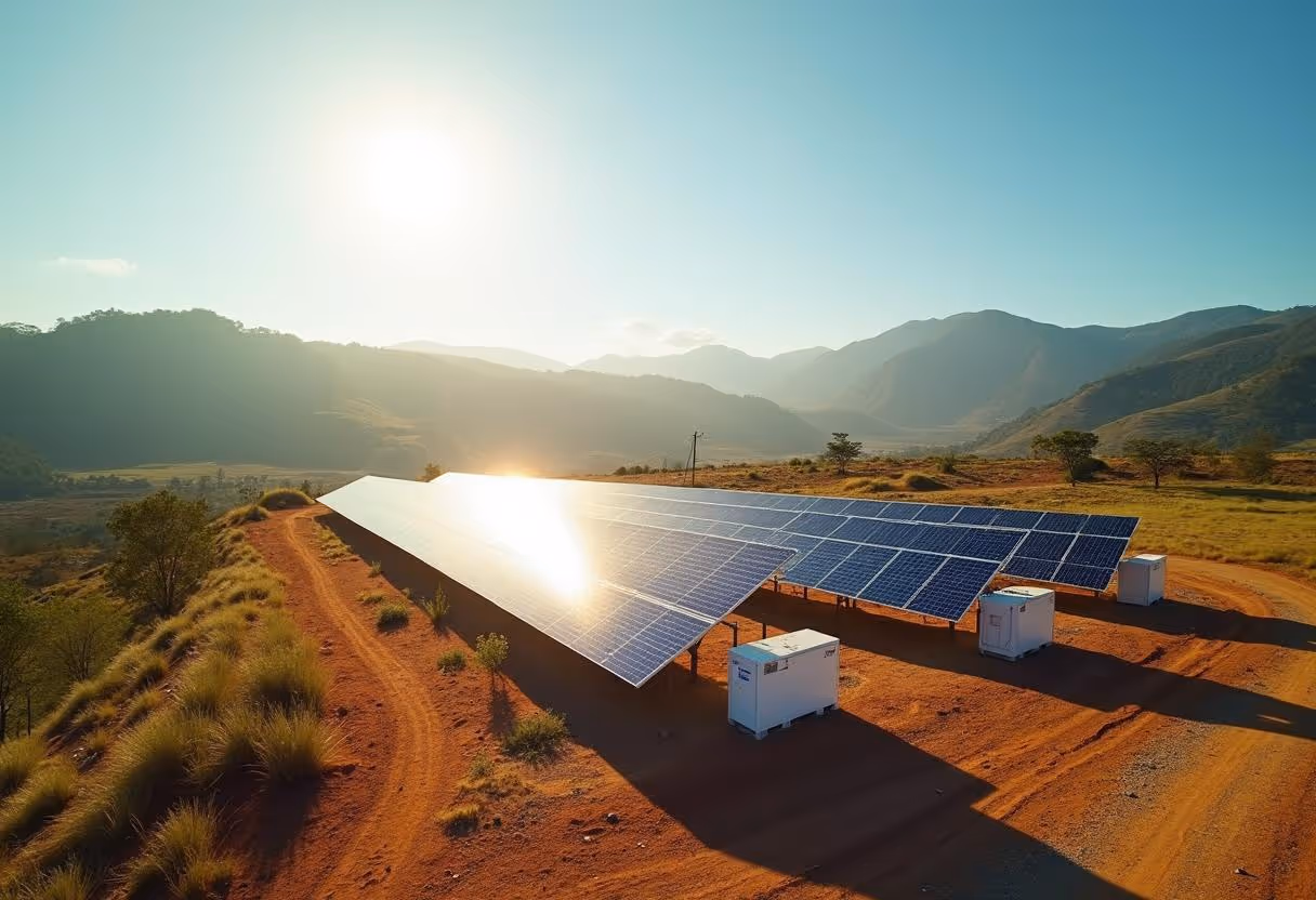 Paneles solares off-grid en lugares alejados