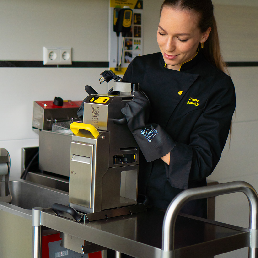 Carro VITO cart para mover el filtro dentro de la cocina