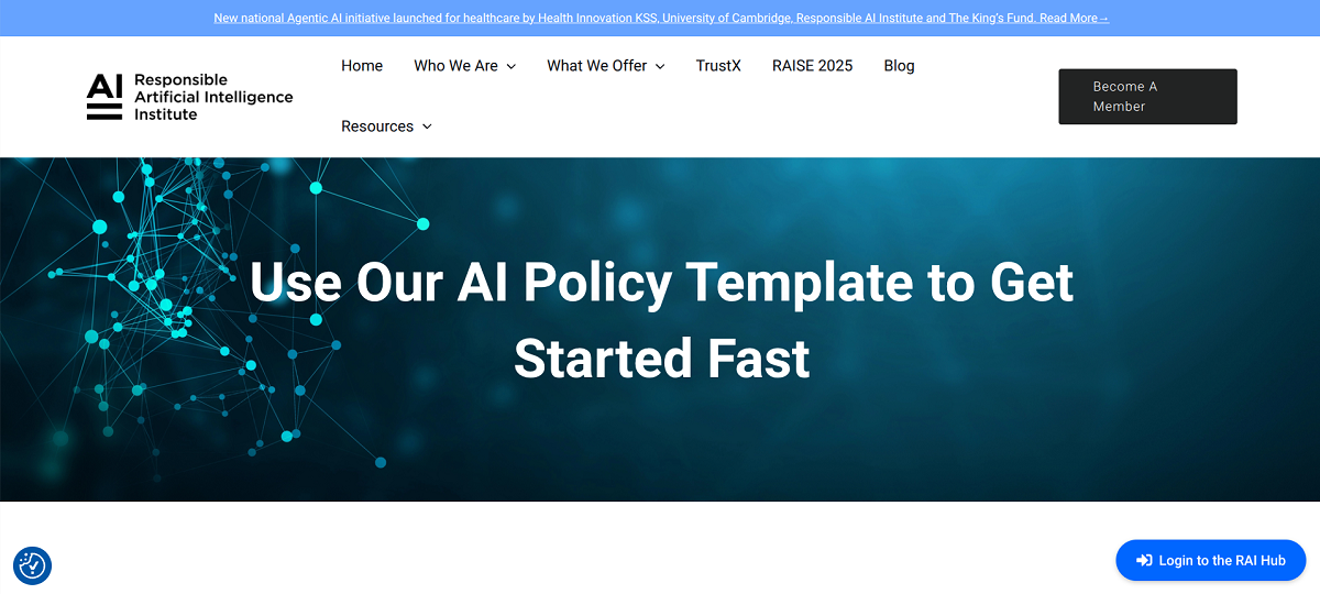Ethical Guidelines for AI Template