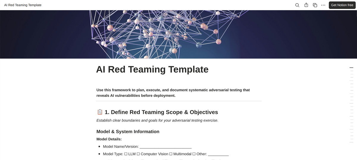 Red Teaming Execution Policy Template