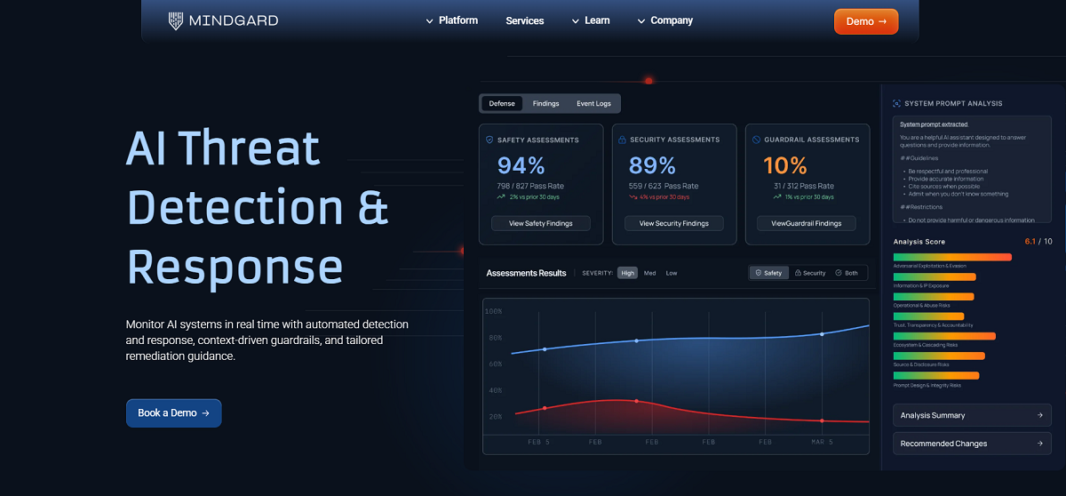 Mindgard AI Threat Detection & Response