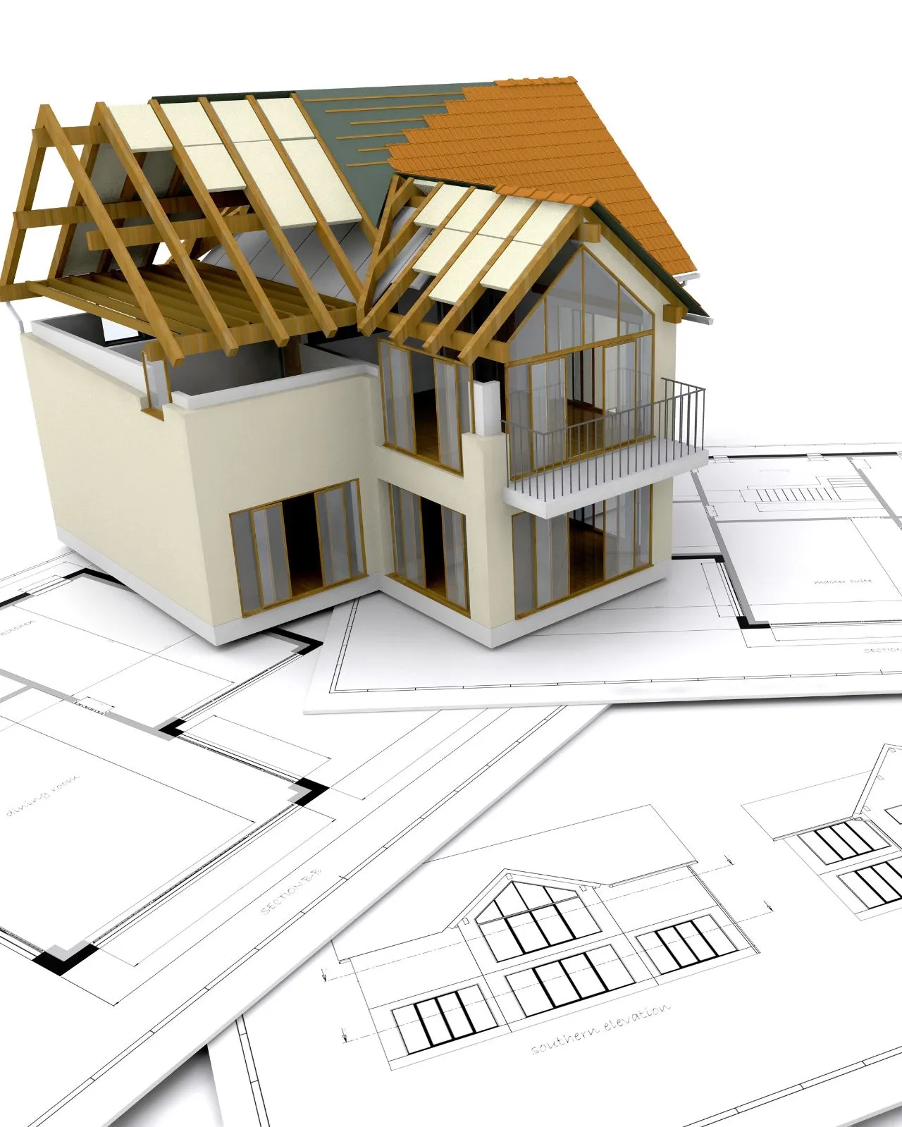 3D Render of home remodel
