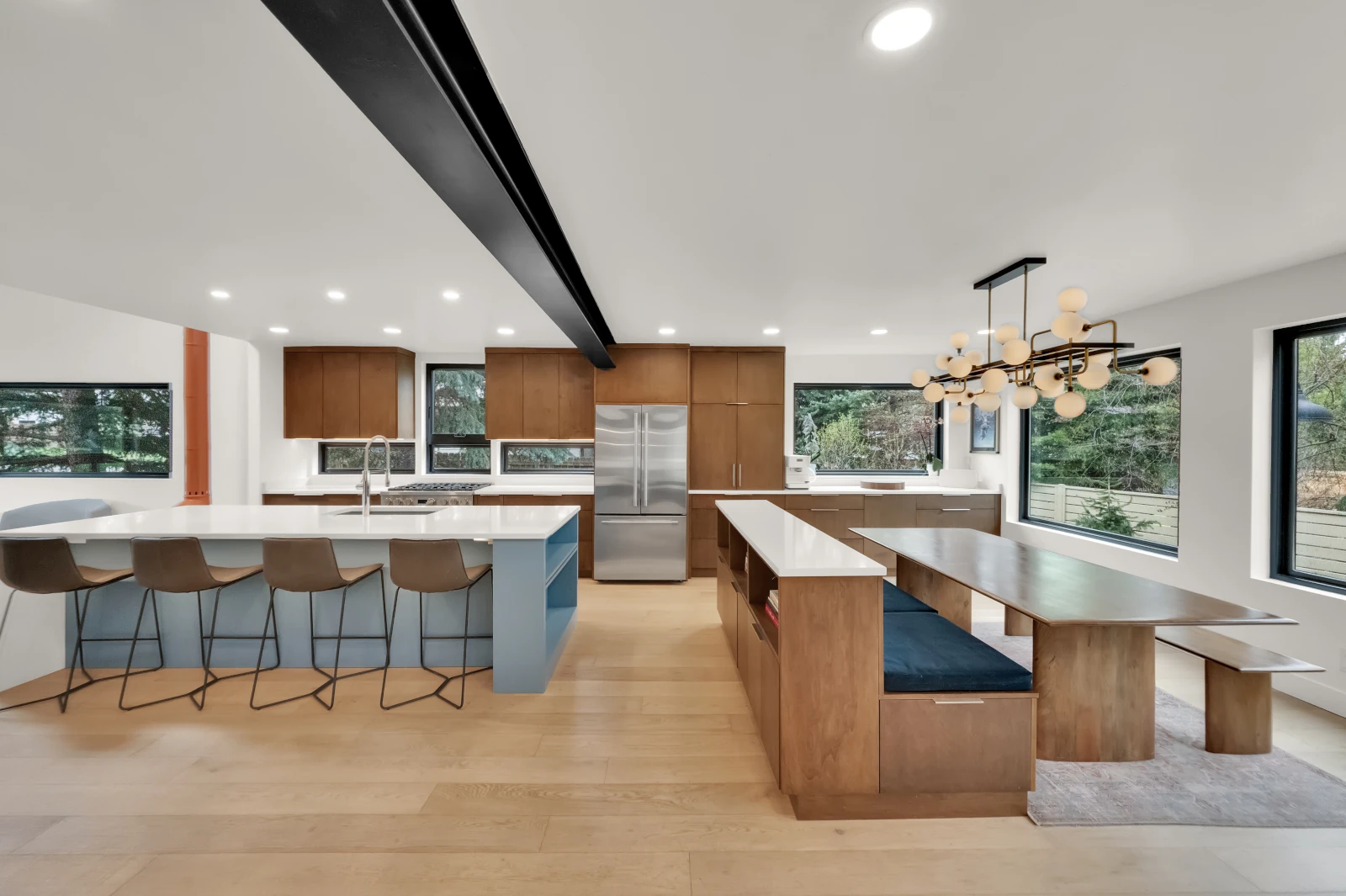 Charming kitchen remodel with modern appliances, updated cabinetry, and an open, inviting design.