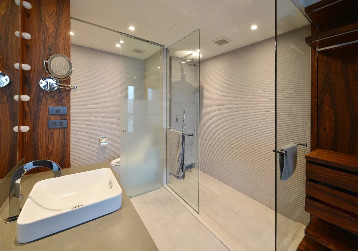 Wheelchair accessible walk in shower in Salt Lake City