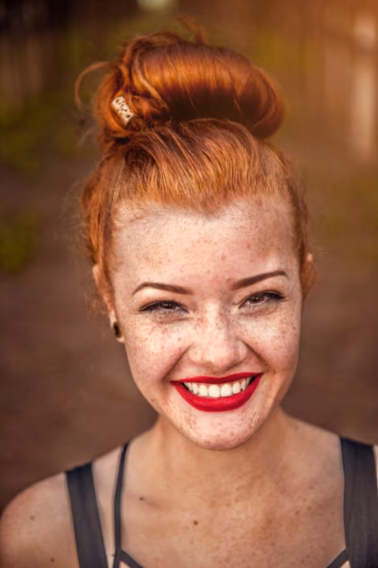 Lady Smiling