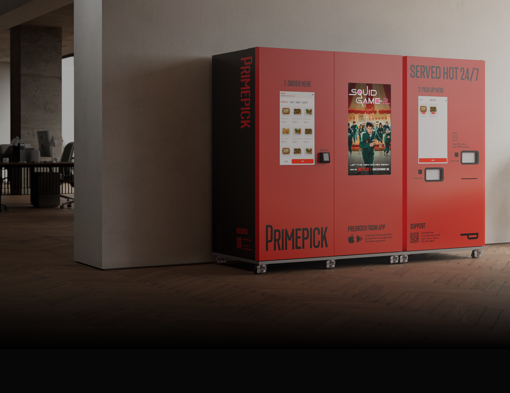 Primepick Intelligent Kiosks