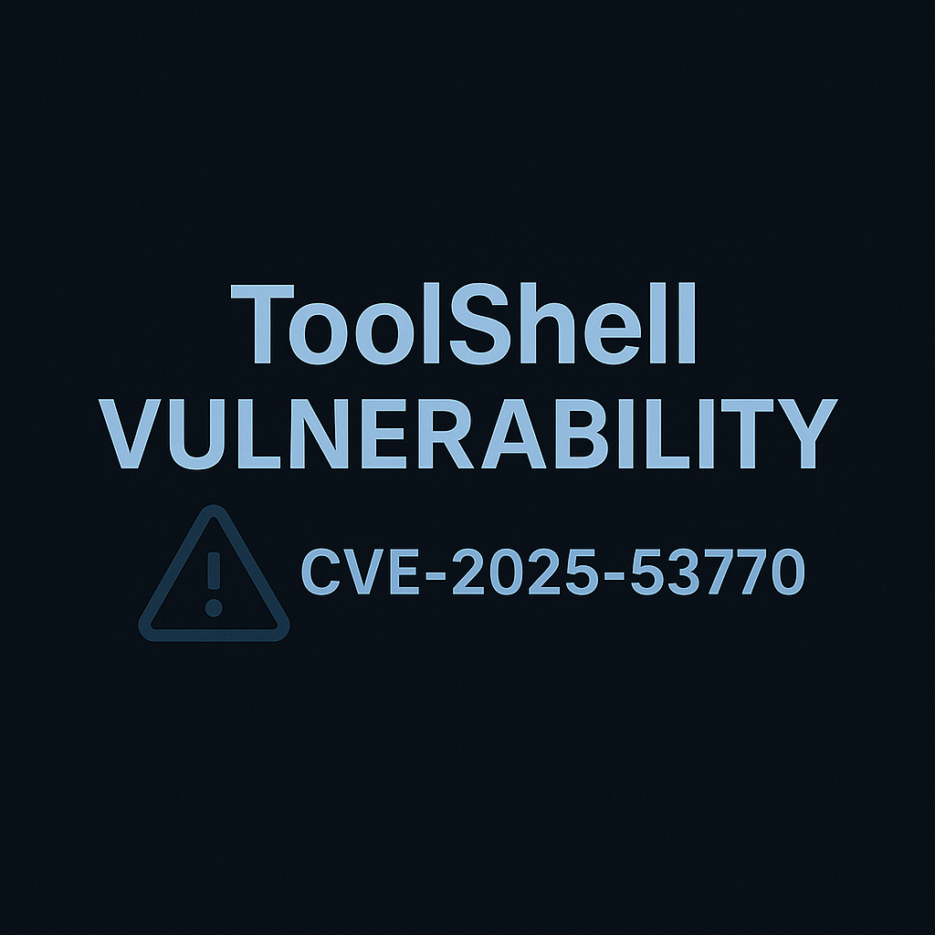 When SharePoint Betrays You: Detecting and Blocking the ToolShell Zero-Day (CVE-2025-53770)