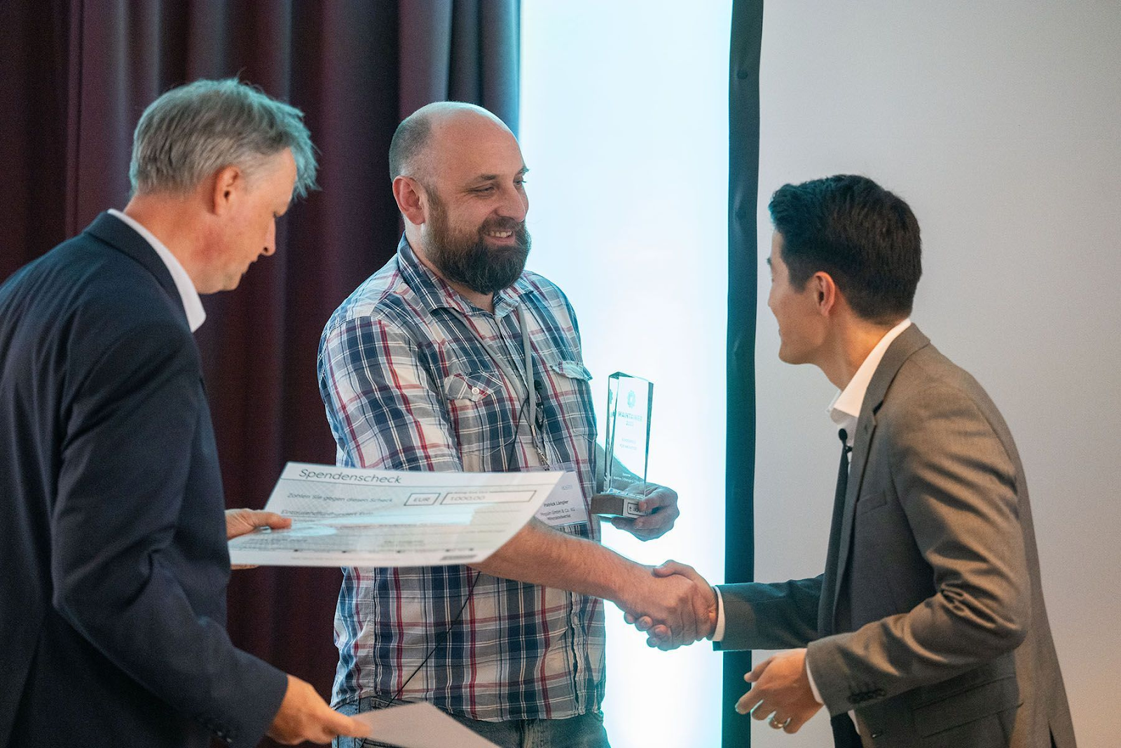 Patrick Längler, Deputy Maintenance Manager, will receive the Maintainer Award 2025.