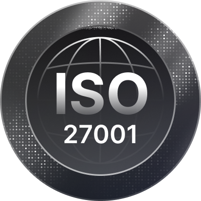ISO 27001 certified