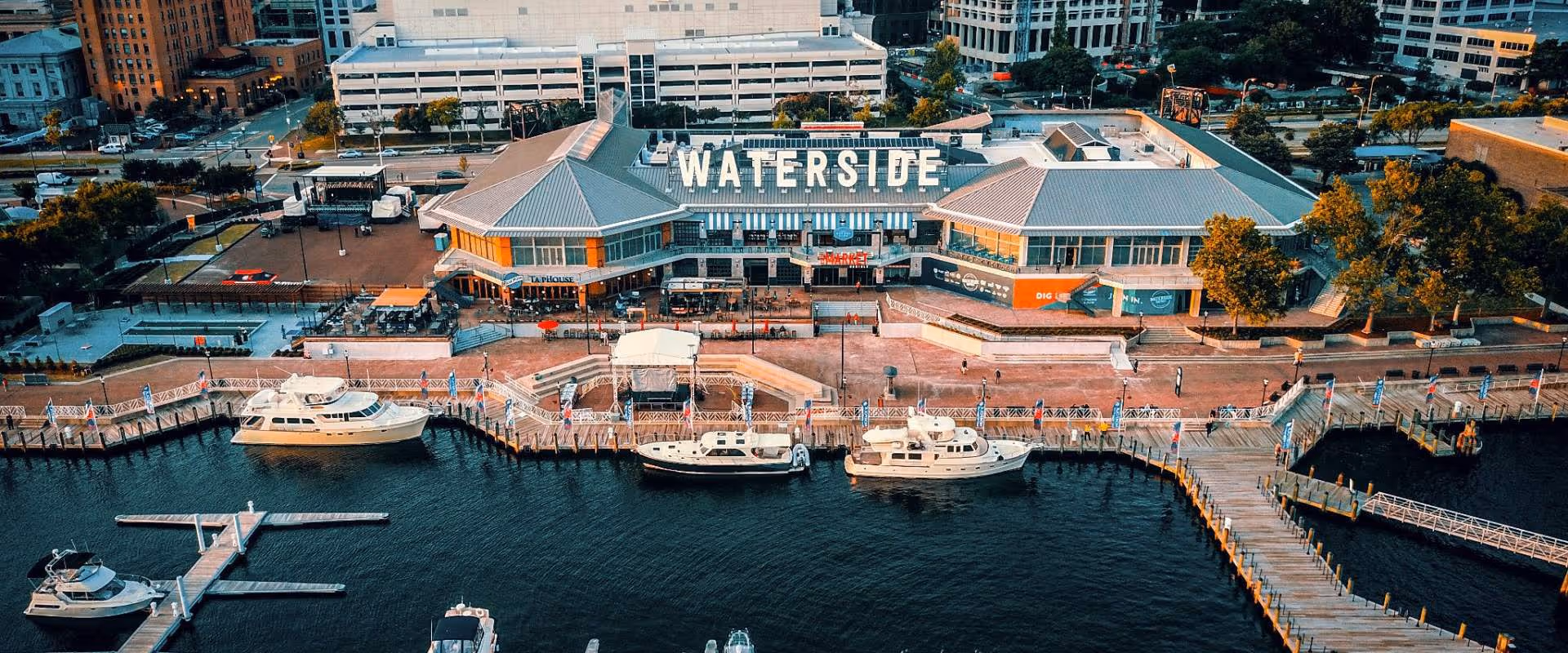 Norfolk, Virginia aerial photo