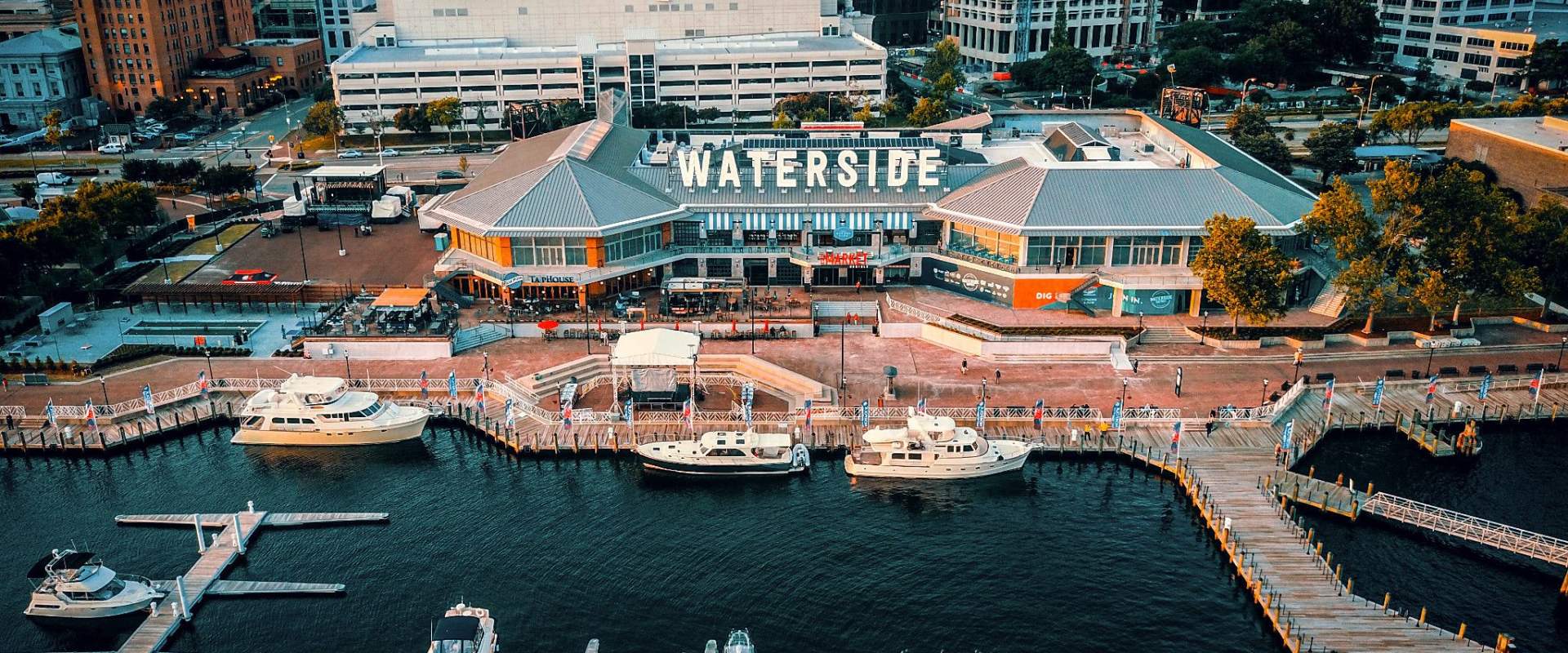 Norfolk, Virginia aerial photo