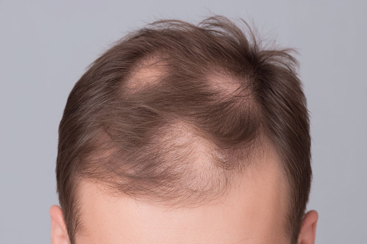 Kreisrunder Haarausfall