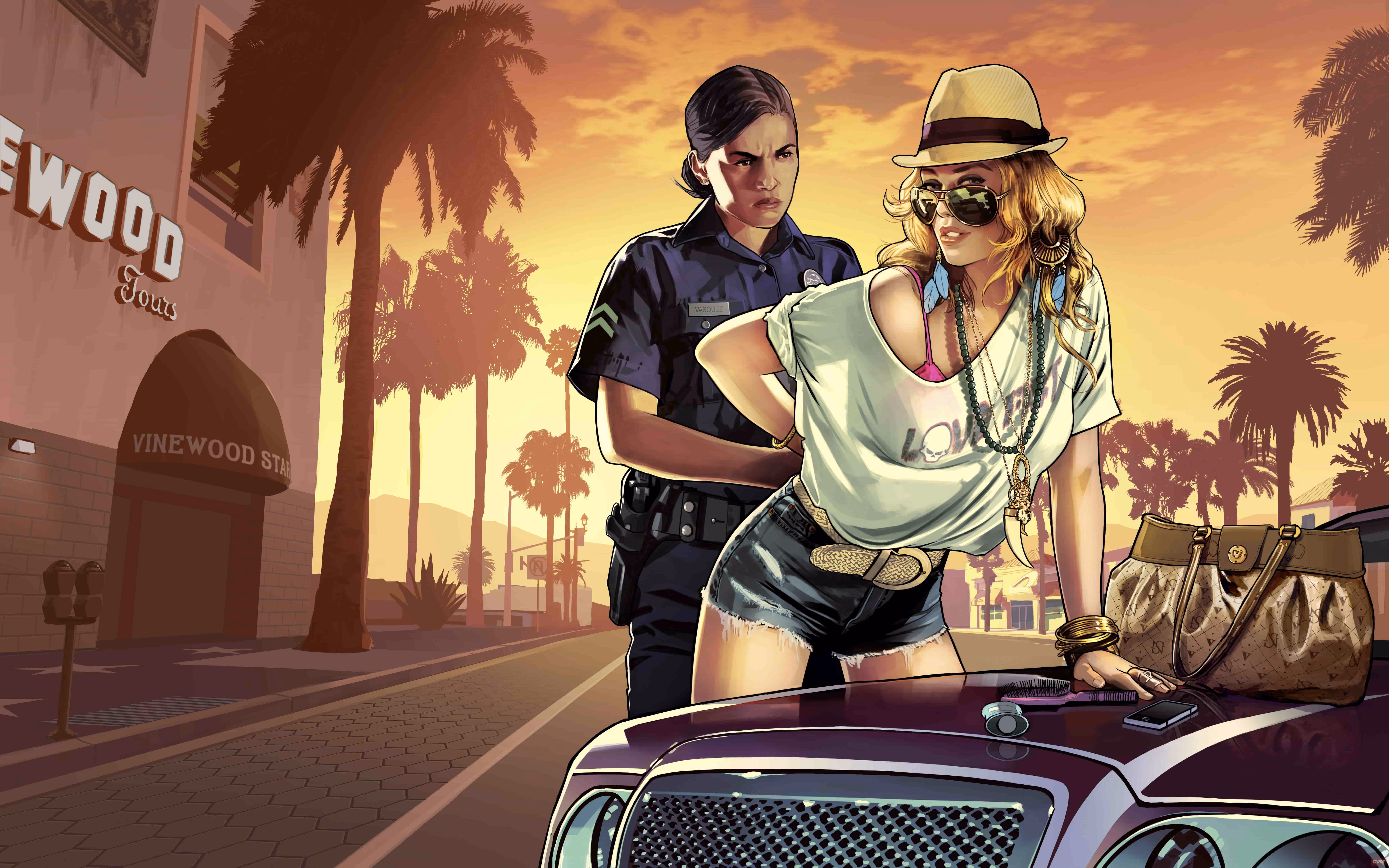 A screen from Grand Theft Auto V