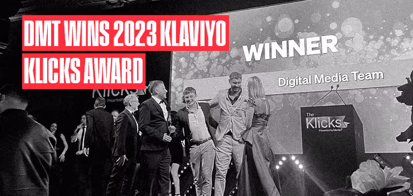 Digital Media Team Wins 2023 Klaviyo Klicks Award