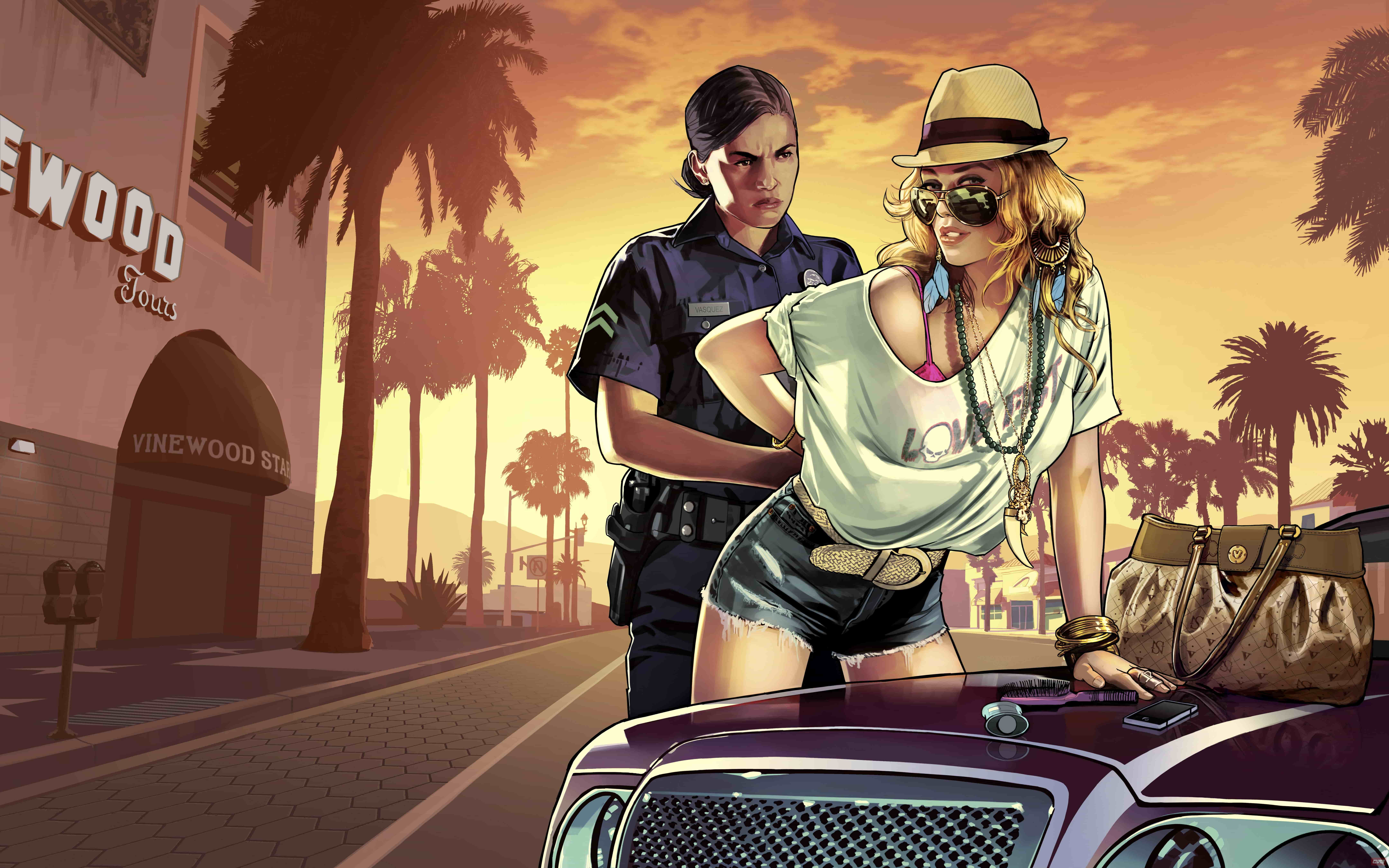 A screen from Grand Theft Auto V