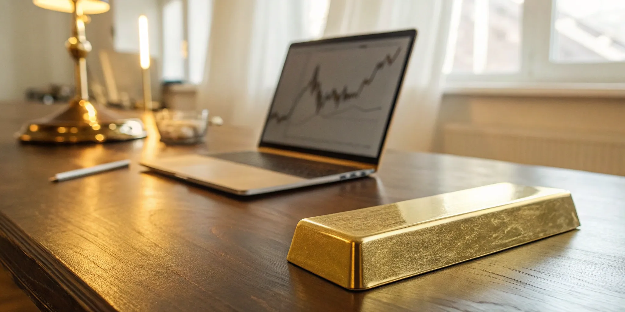 Buying gold online.
