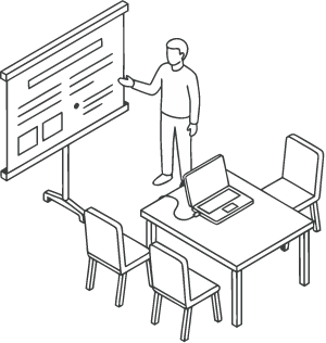 On-site assistance during meeting sessions