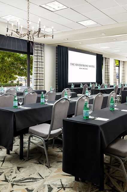 meeting room at the riverfront hotel