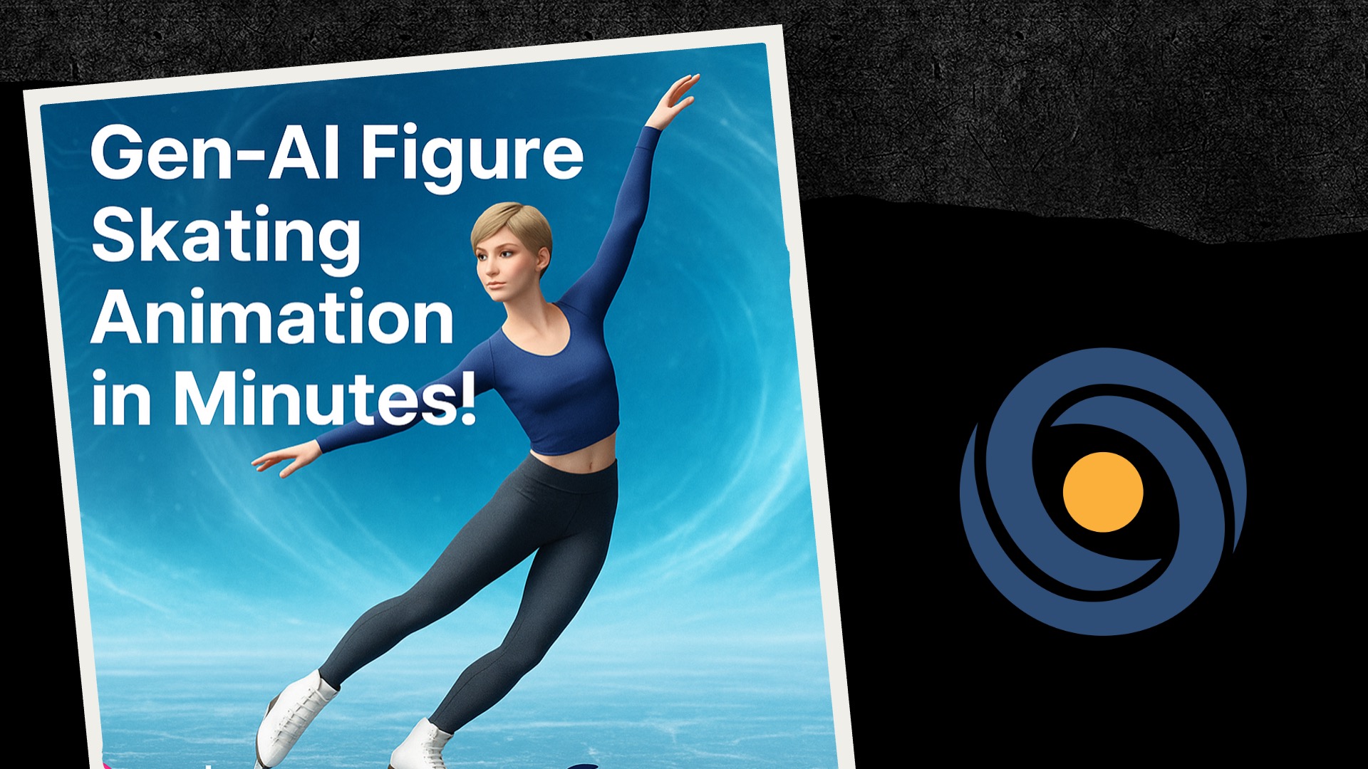 Create and Animate 3D Figure Skaters Using Gen-AI in Minutes
