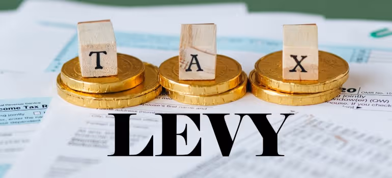 DISTINCTION BETWEEN TAXES AND LEVIES