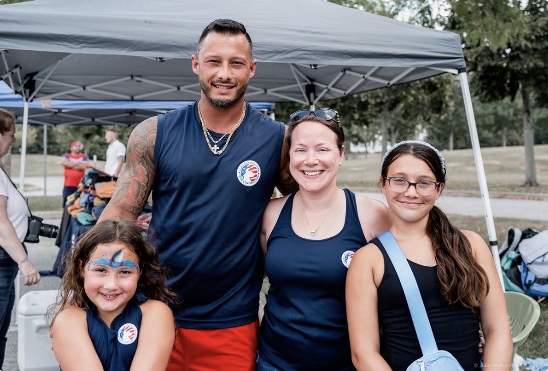 Toro Construction volunteers at the Backpack Giveaway