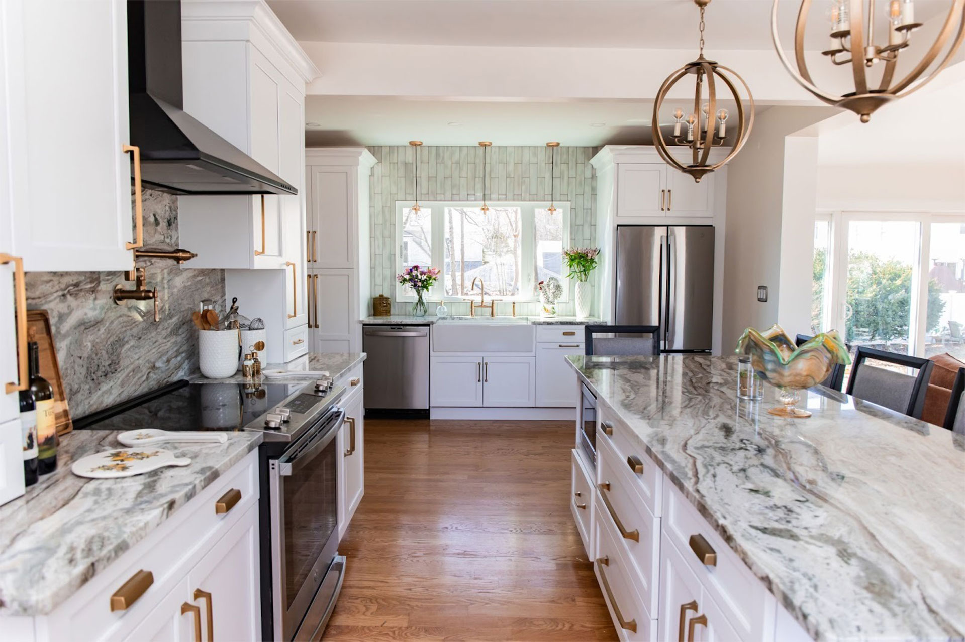 Kitchen remodel in Massachusetts