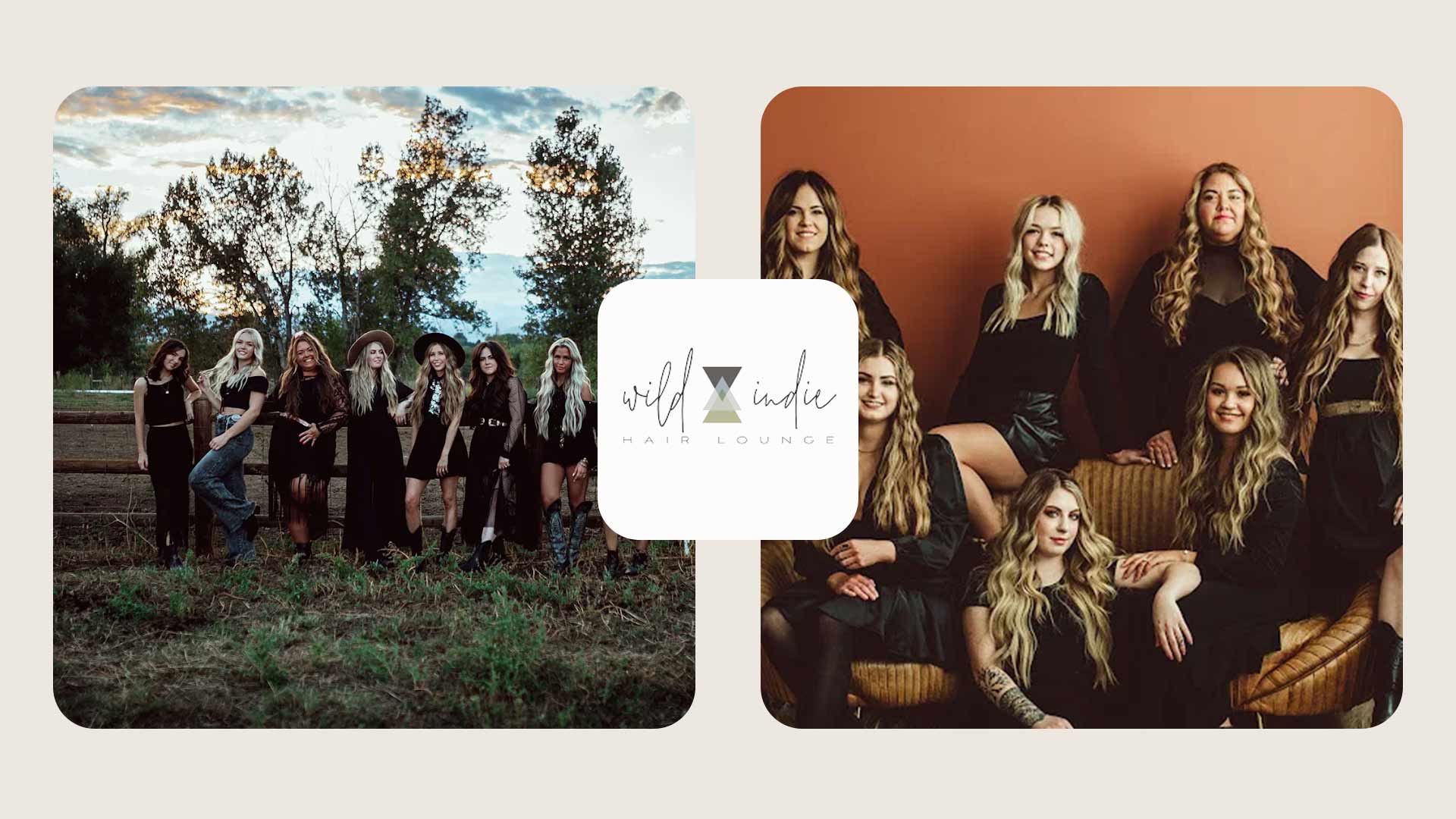Wild Indie Hair Lounge - Natural Beaded Row extensions Denver