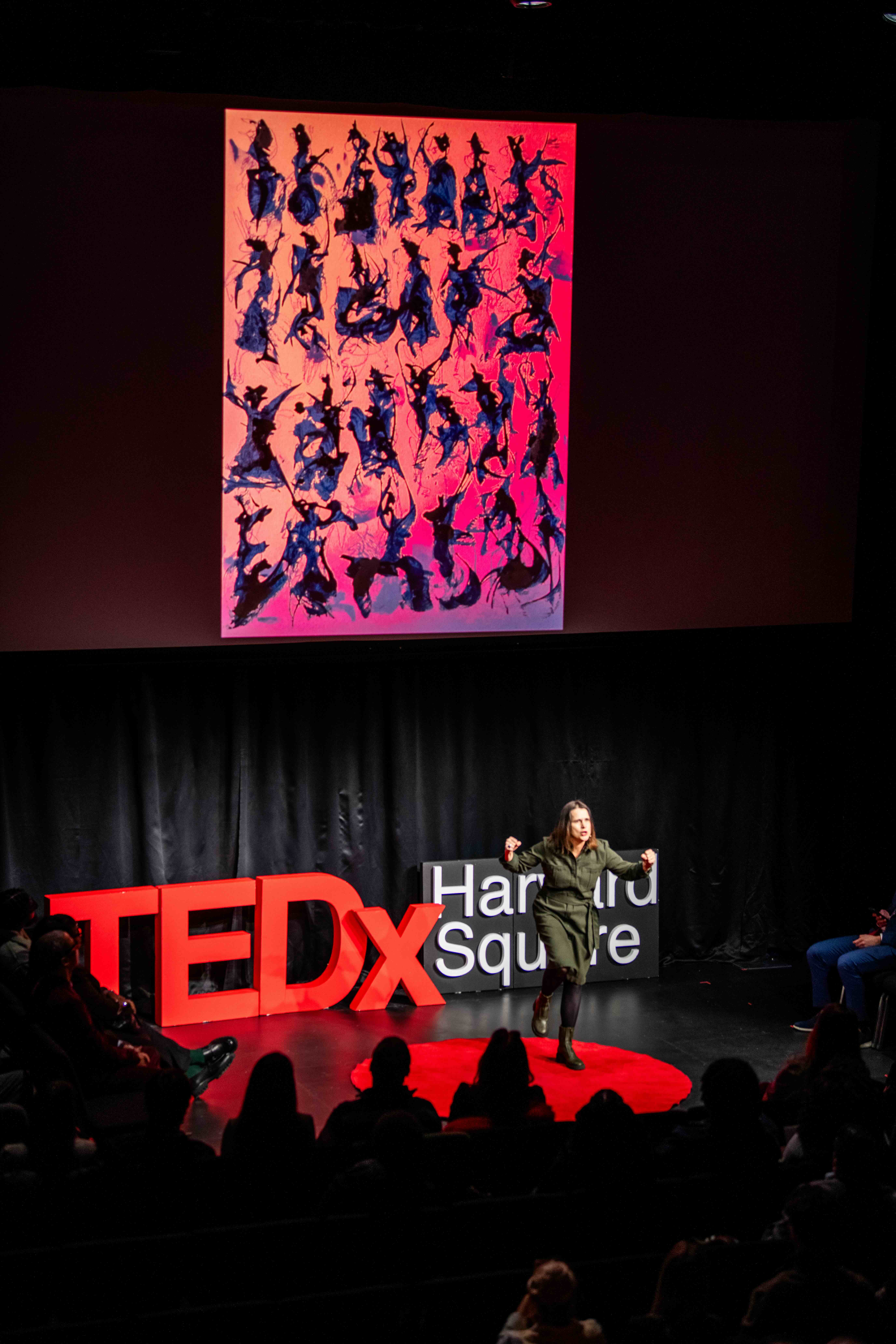 Male Speaker on Stage