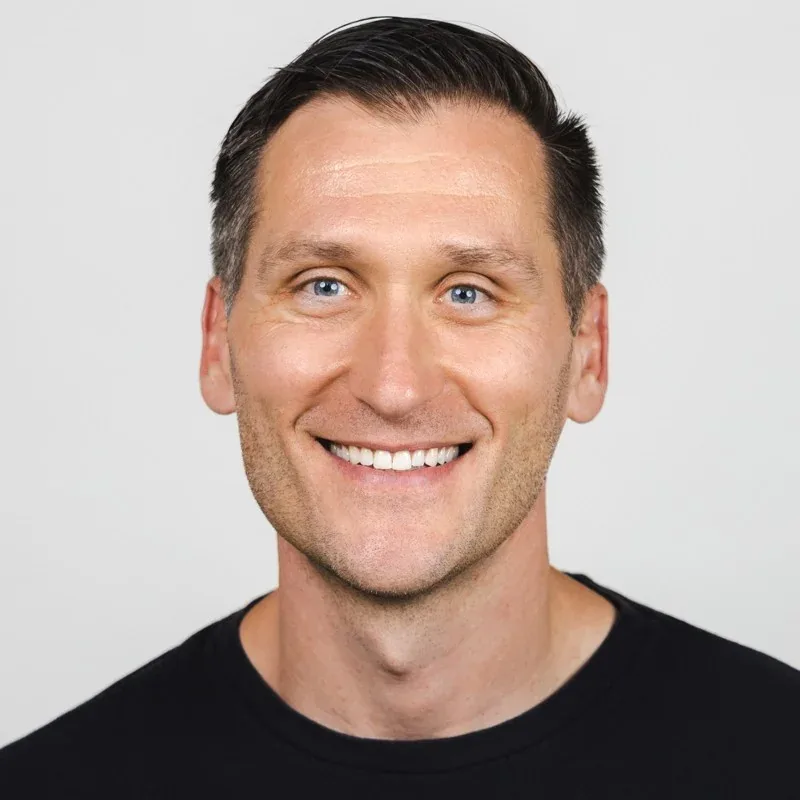 Smiling man portrait