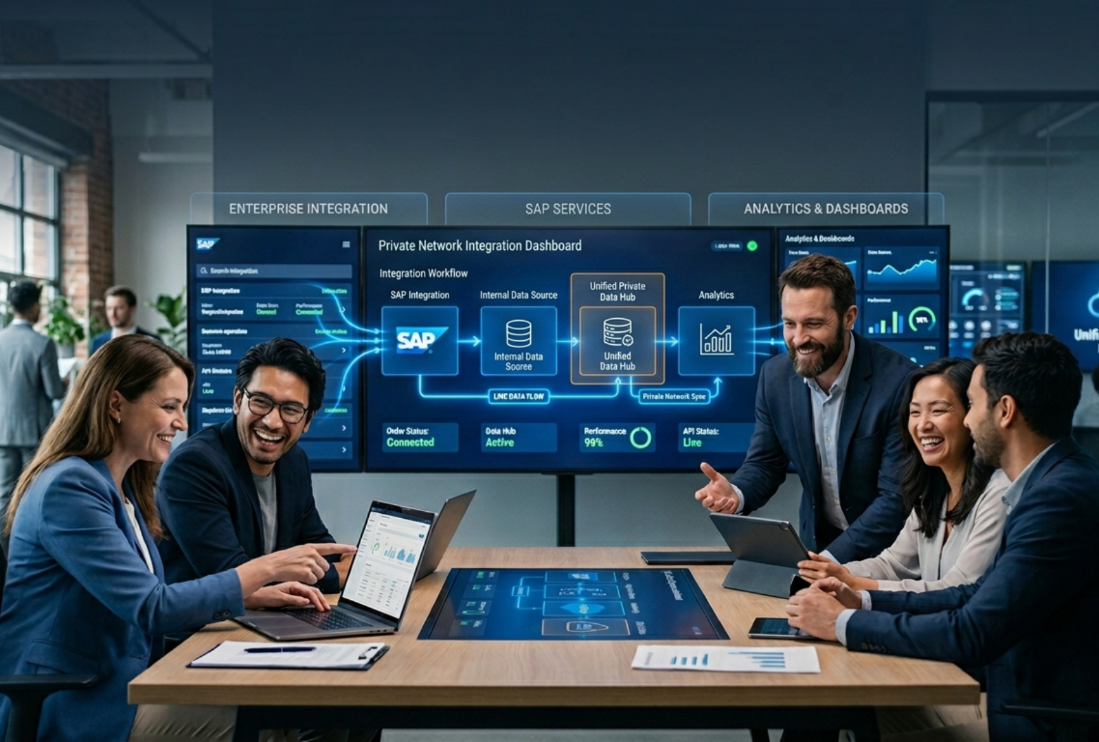 WCT SAP and Microsoft partnership enabling seamless integration with Azure and Power BI