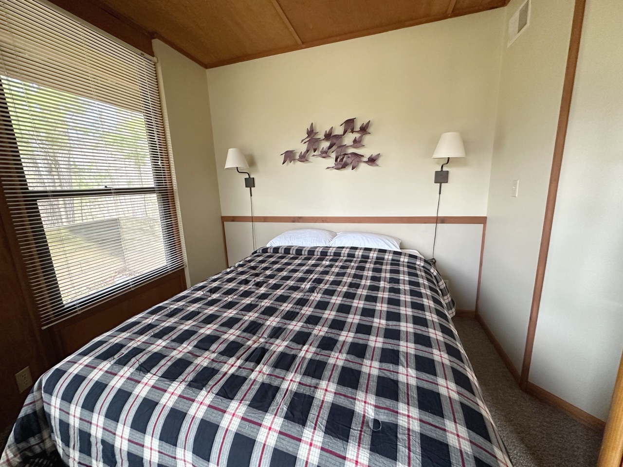 Bedroom at Eagle River Treehouses